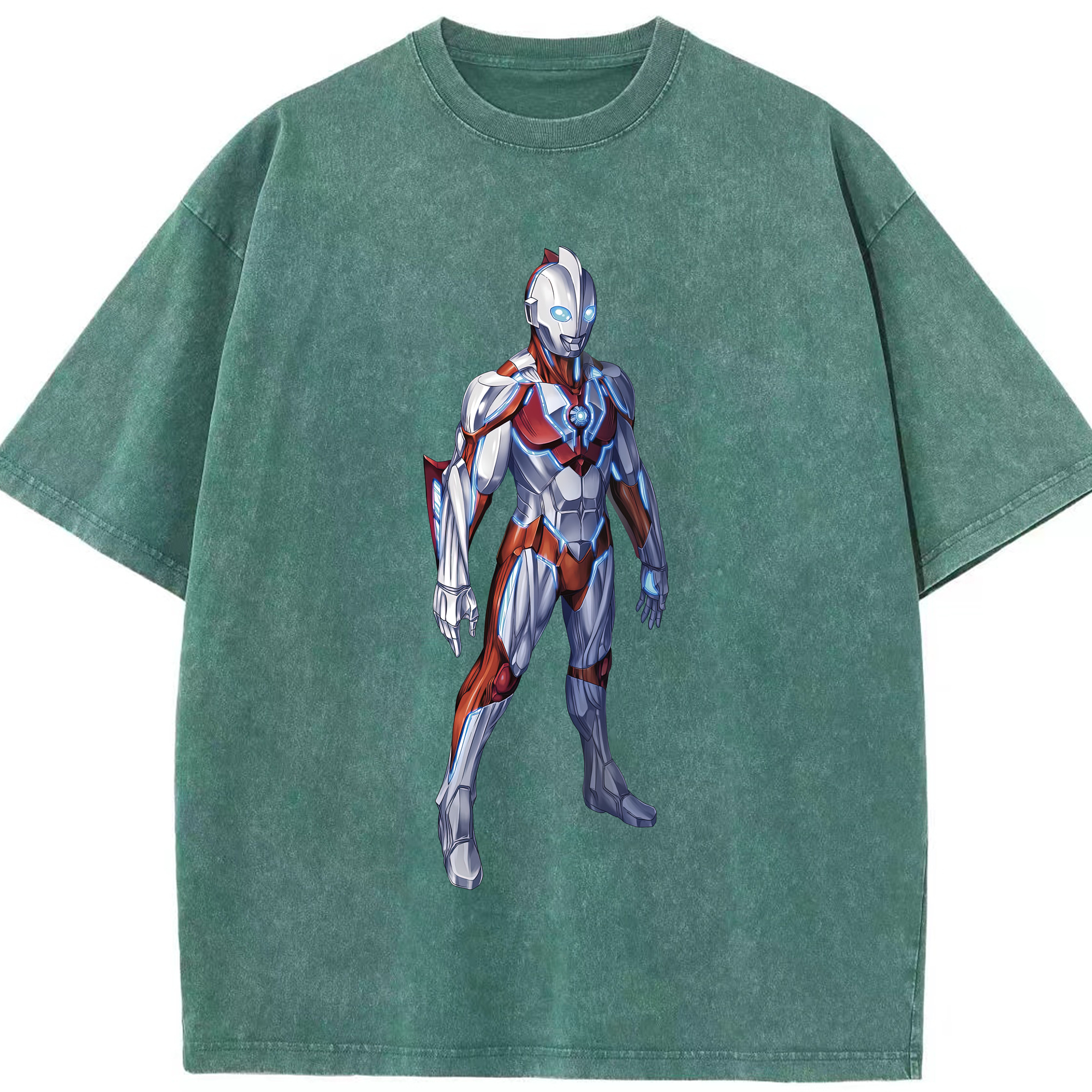 （画像用） ウルトラマン Ultraman 綿100% ヴィンテージ風 半袖Tシャツ（フロントプリント）
